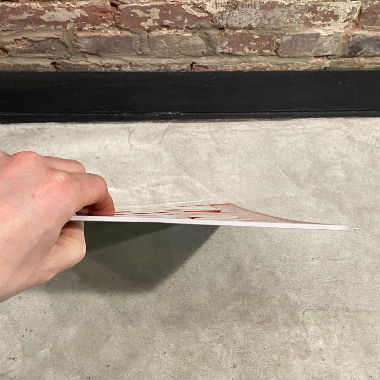 Fuji Embossed Aluminum Sign